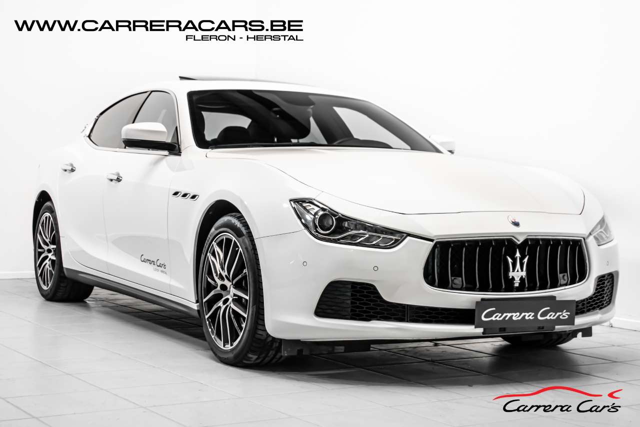 Maserati Ghibli 3.0 V6 Turbo GranSport*|NAVI*XENON*TOIT OUVRANT*|