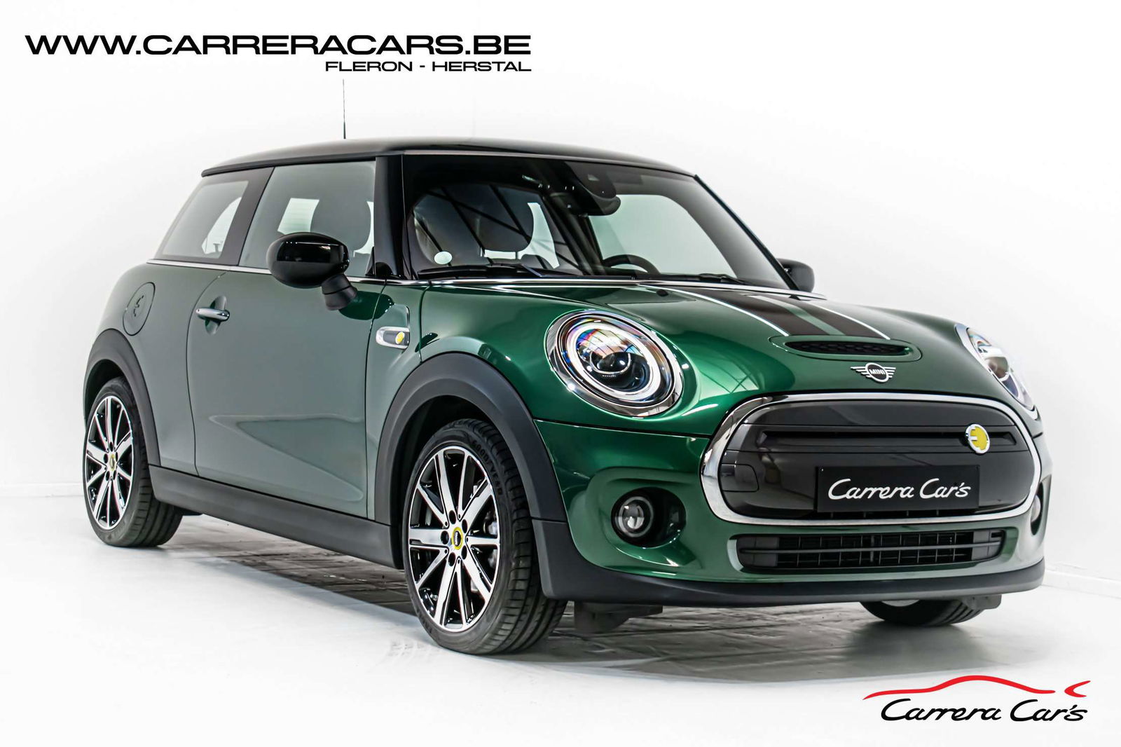 MINI Cooper SE 28.9kWh*|CAMERA*CUIR*NAVI*BRITISH GREEN*LED*REGU*|