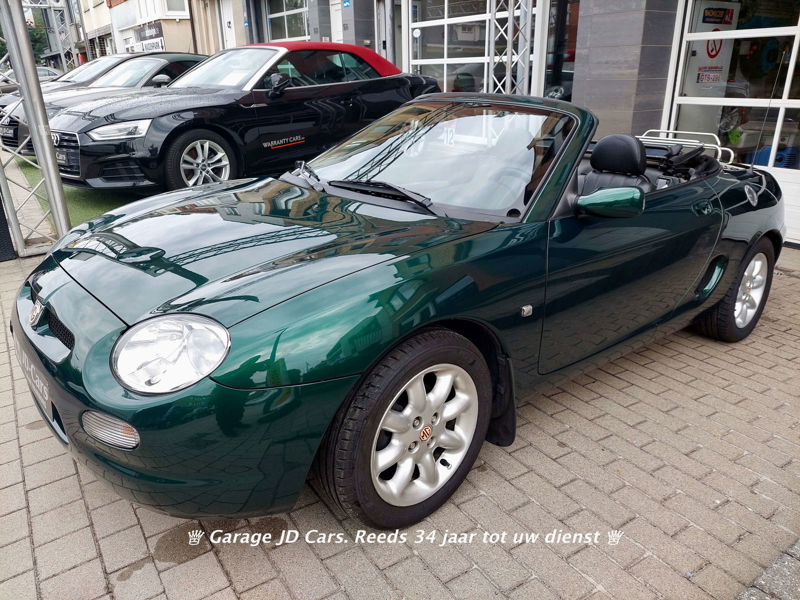 MG MGF MET HARDTOP *3 JAAR/ANS GARANTIE* Als nieuw