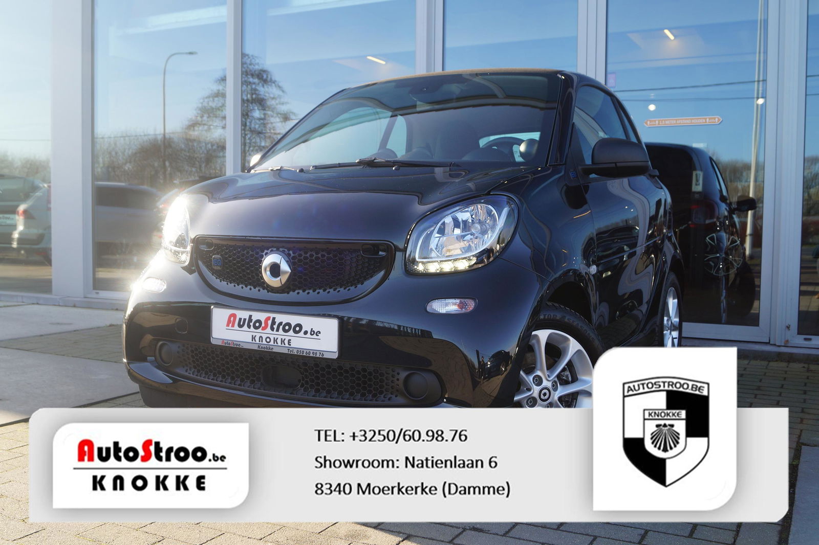 Smart fortwo EQ aut. Airco LED ALU Cruise Zetelv