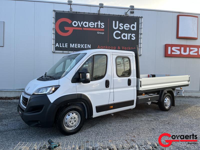 Peugeot Boxer 335 L4 Dubb Cab Laadbak