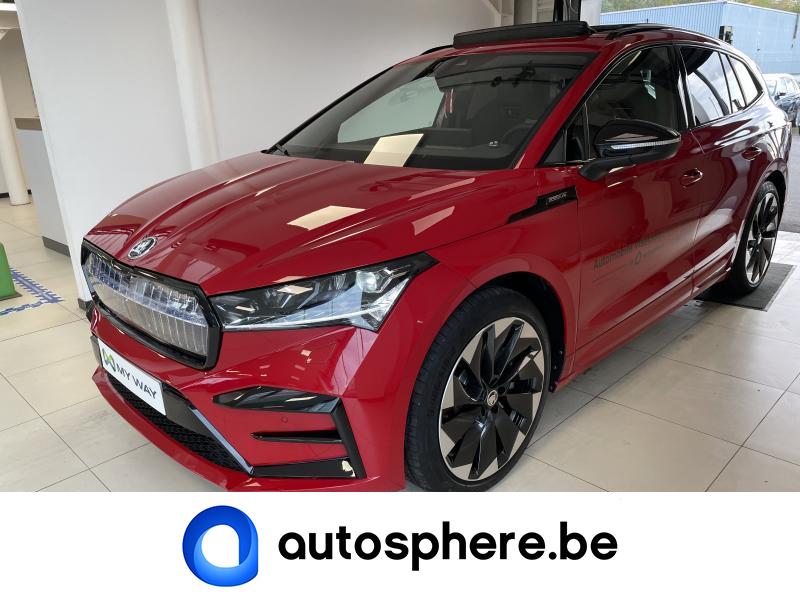 Skoda Enyaq Sportline/MatrixLED/NAV/Carplay/Camera/ToitPano/.. 82Kwh - 204ch - 150Kw