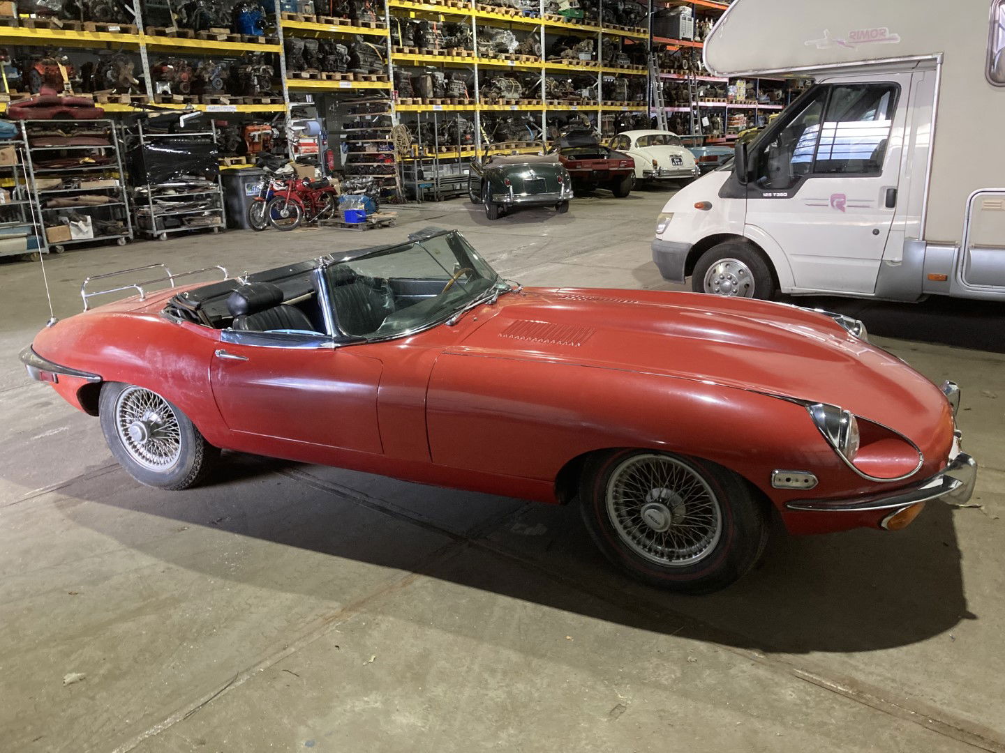 Jaguar 2nd series E-type convertible