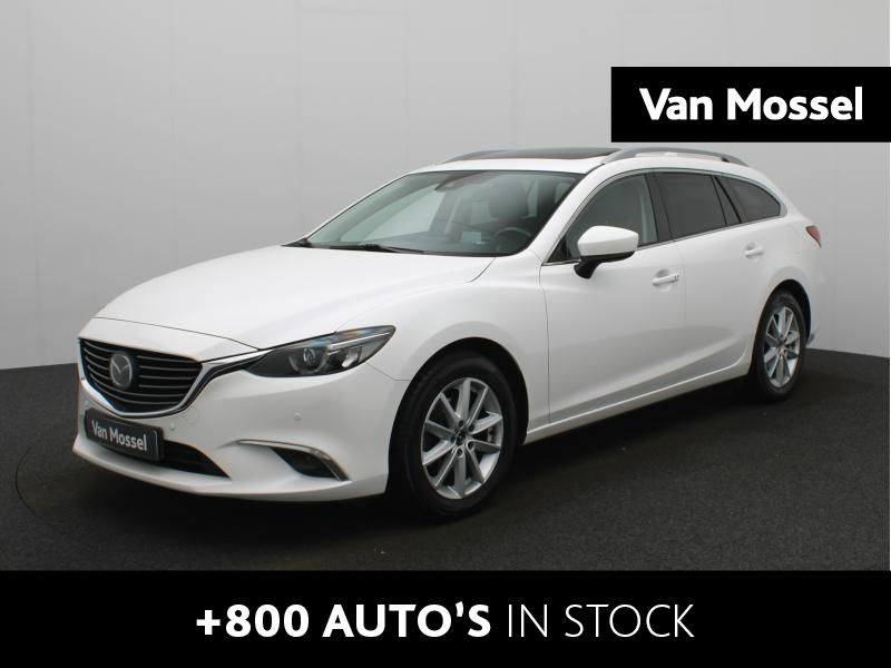 Mazda 6 2.2D SkyActive Aut | Nav | Leer | Schuifdak